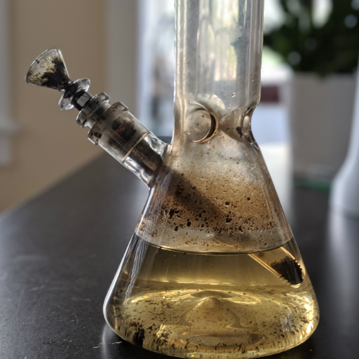 How can you maintain a clean bong between deep cleans