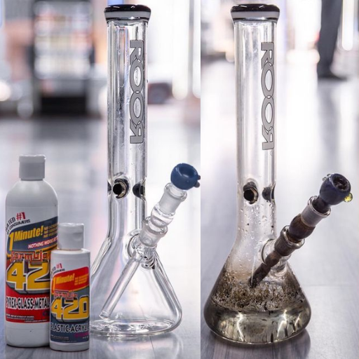How do you clean an acrylic bong