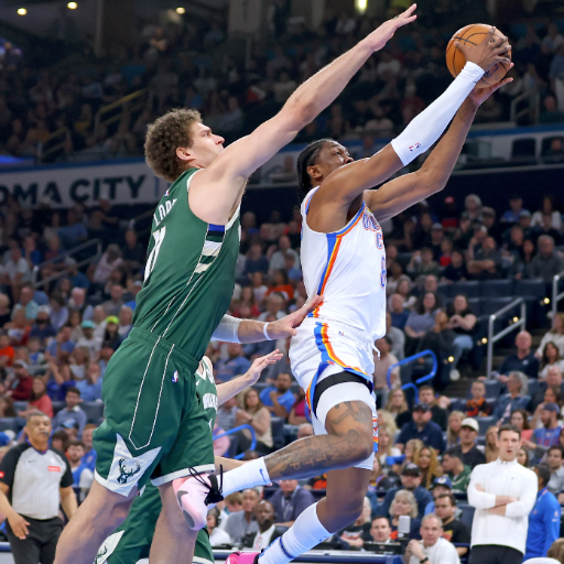 How does the Bucks' injury situation compare to the Thunder's