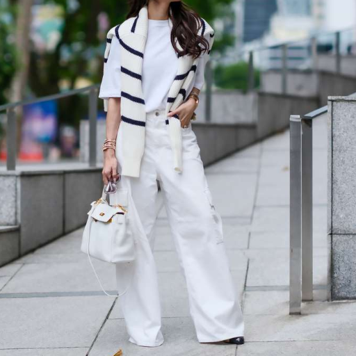 How to style wide-leg pants with heels for a formal look