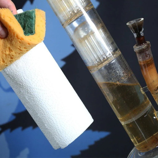 What are common mistakes to avoid when cleaning a bong