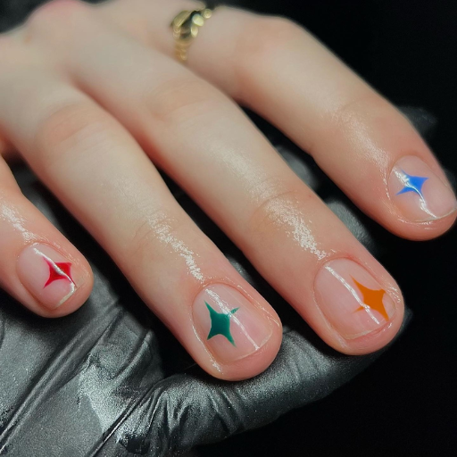 What are some easy-to-maintain nail designs for short nails