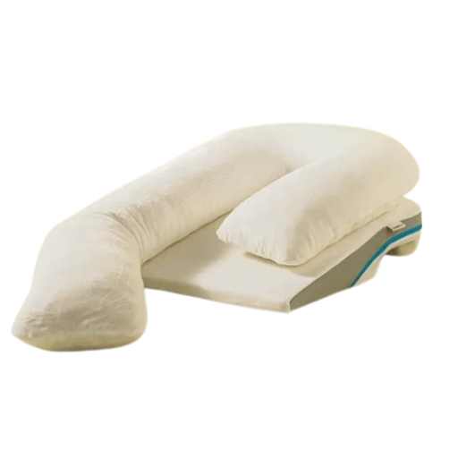 What materials are best for pillows targeting neck and shoulder pain
