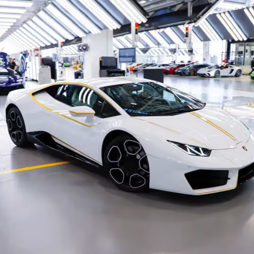 How Did the Auction of the Custom Lamborghini Unfold