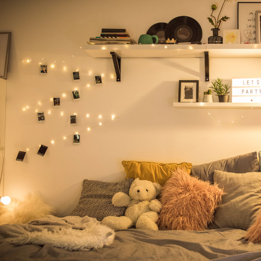 What are the best innovative lighting options for a relaxing bedroom atmosphere