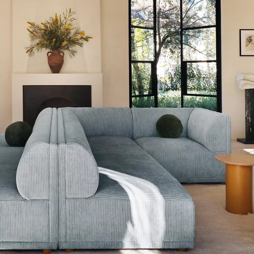 How do I care for and maintain my corduroy sofa