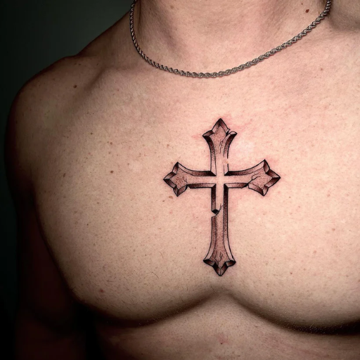 How can I make my cross tattoo unique and personal