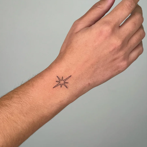 What are some simple tattoo ideas for men who want something understated