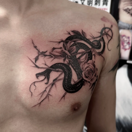 What are some unique chest tattoo ideas beyond traditional designs
