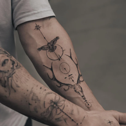 What are some unique forearm tattoo ideas for men (2)