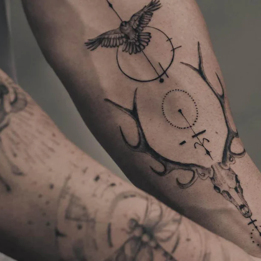 What are some unique tattoo ideas for men seeking deeper meaning