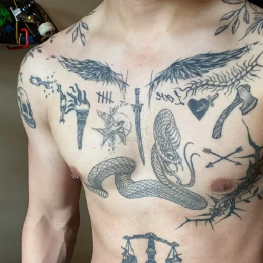 What should I consider before getting a chest tattoo