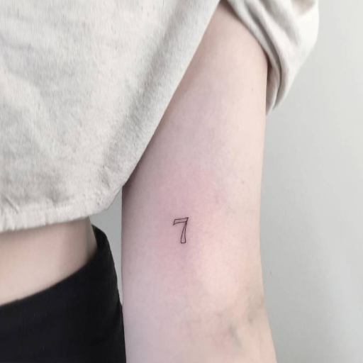 What are some creative ways to incorporate seven into existing tattoos_