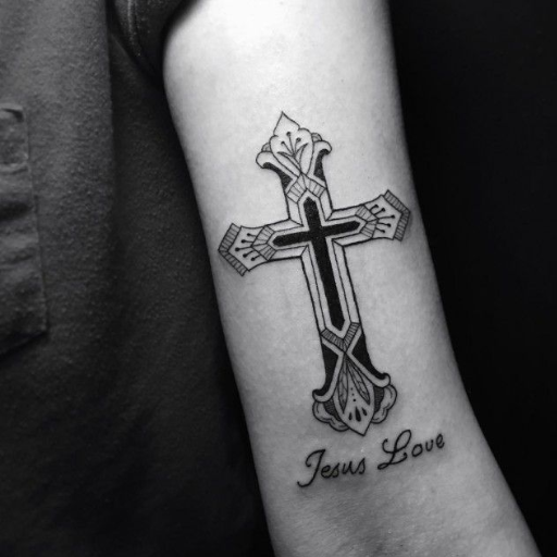 How do you care for and maintain your three cross tattoos_