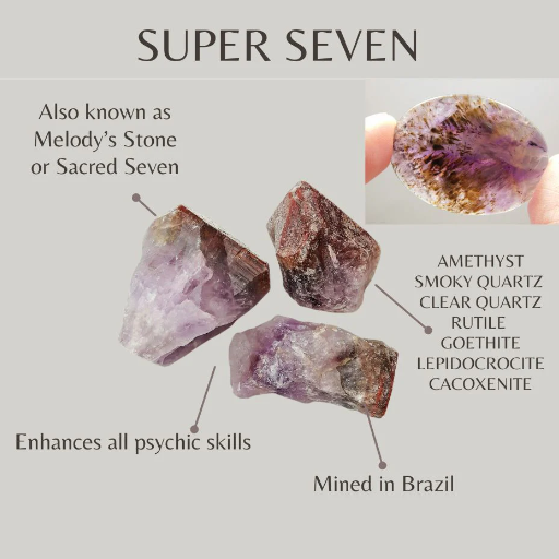 Benefits of Super Seven Crystal